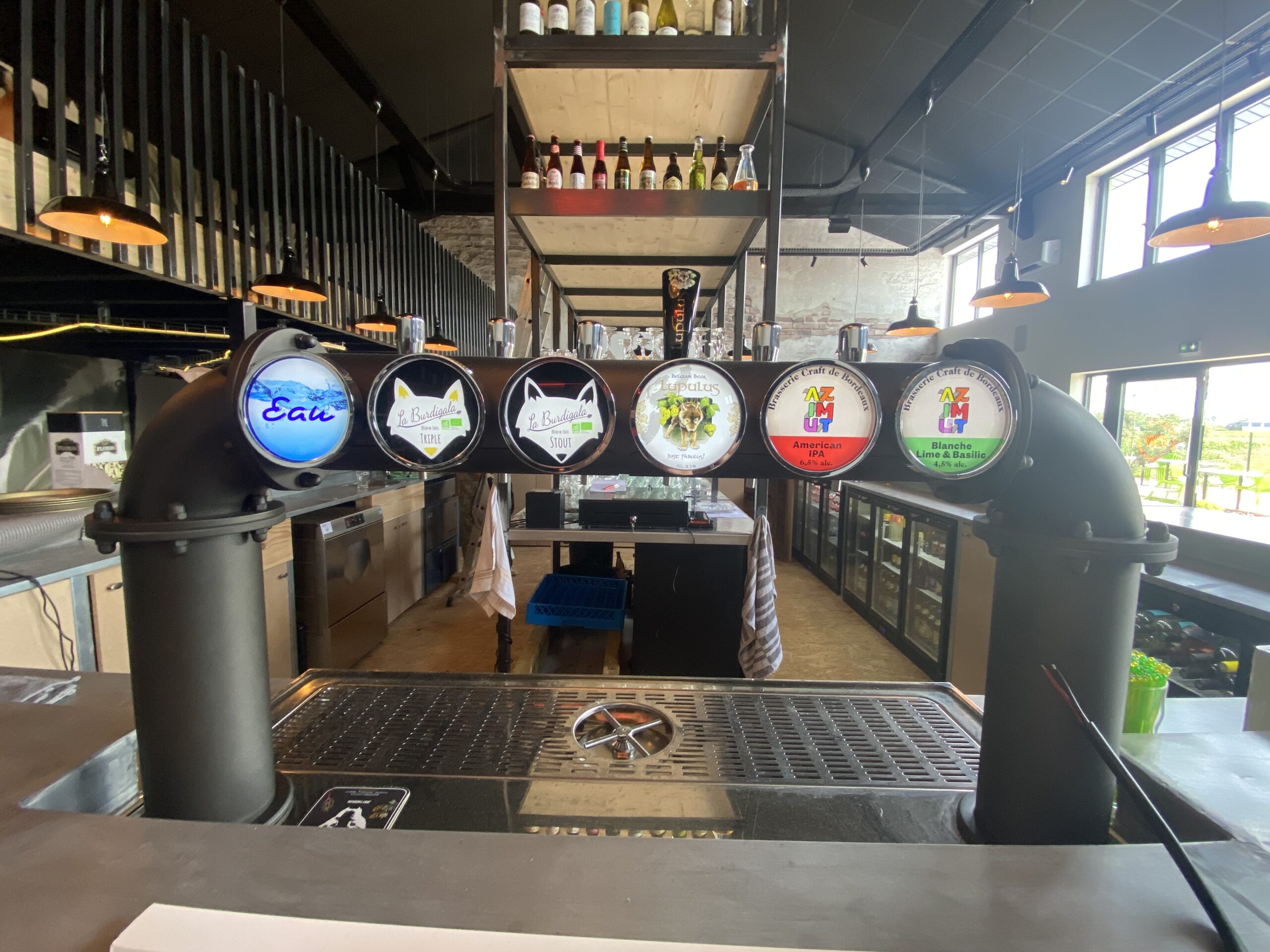 travaux de construction à la Sauve